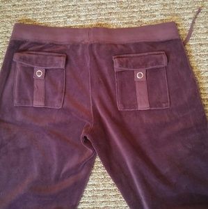 juicy couture velour sweat pants