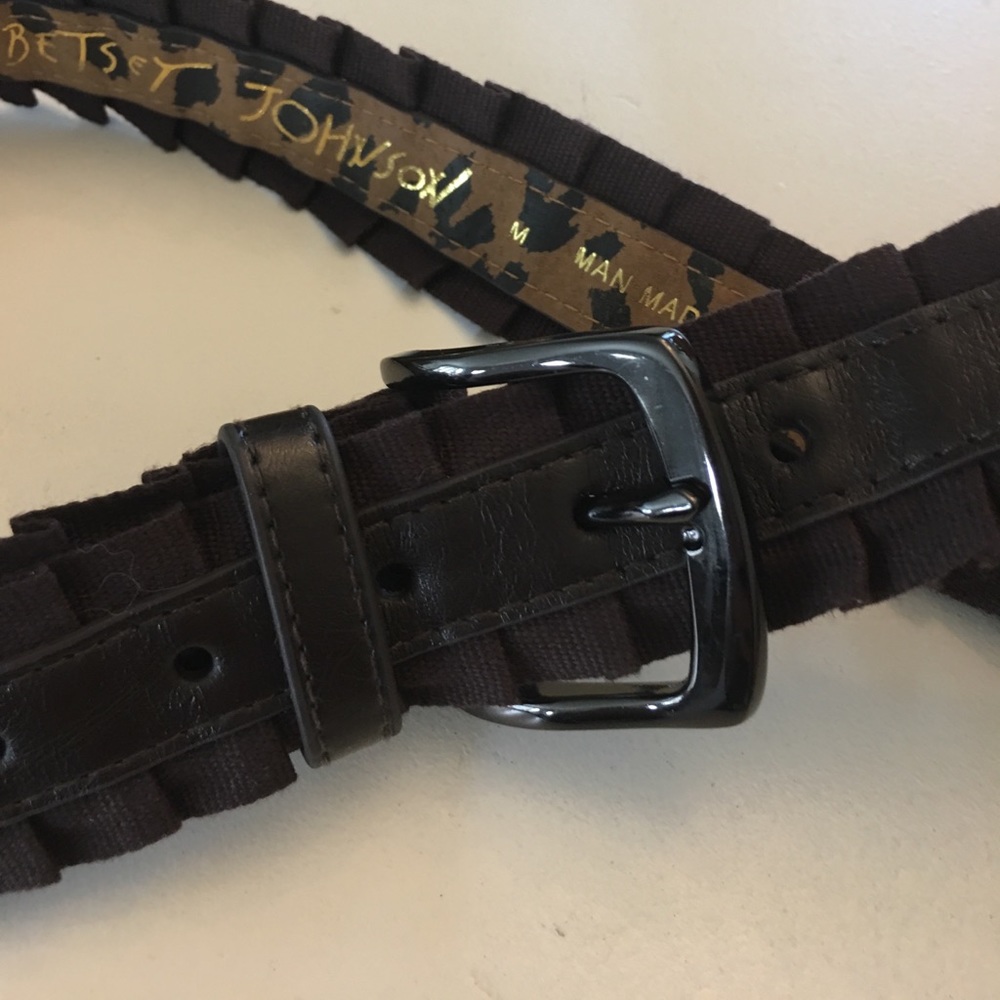 Betsy Johnson Dk Brown Belt
