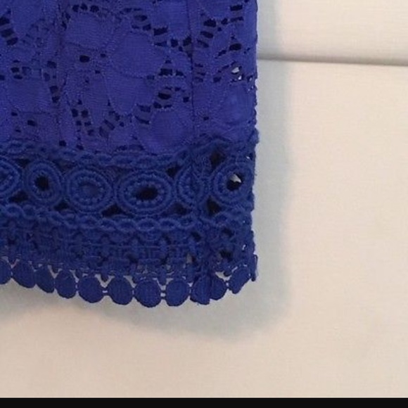Beautiful Alfani Blue Lace Dress - Picture 7 of 7