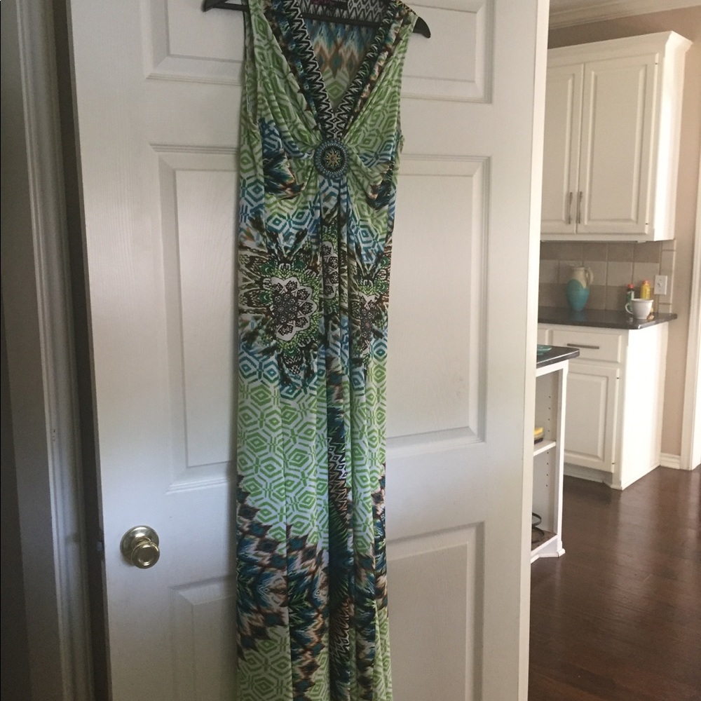 Flowing boutique long dress