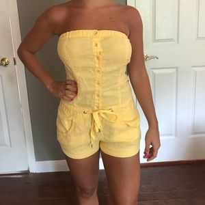 Guess Yellow Romper