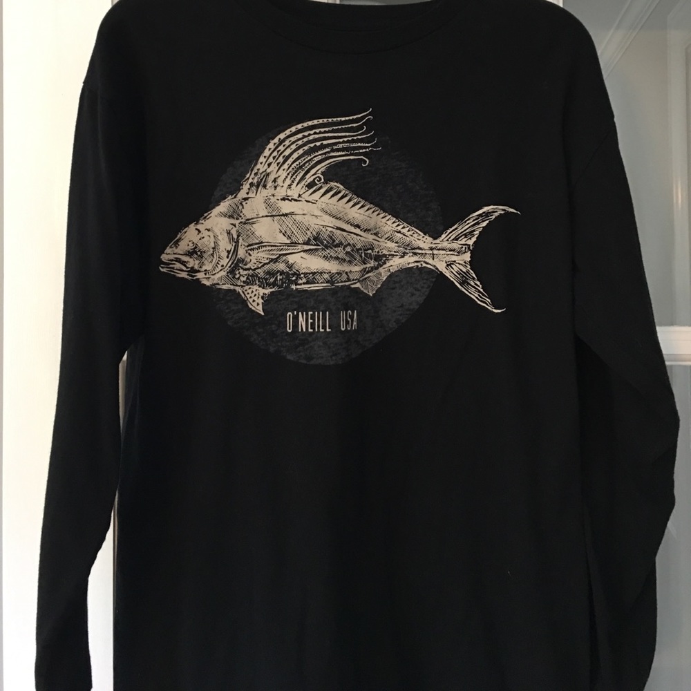 O'Neill long sleeve black T. No flaws!