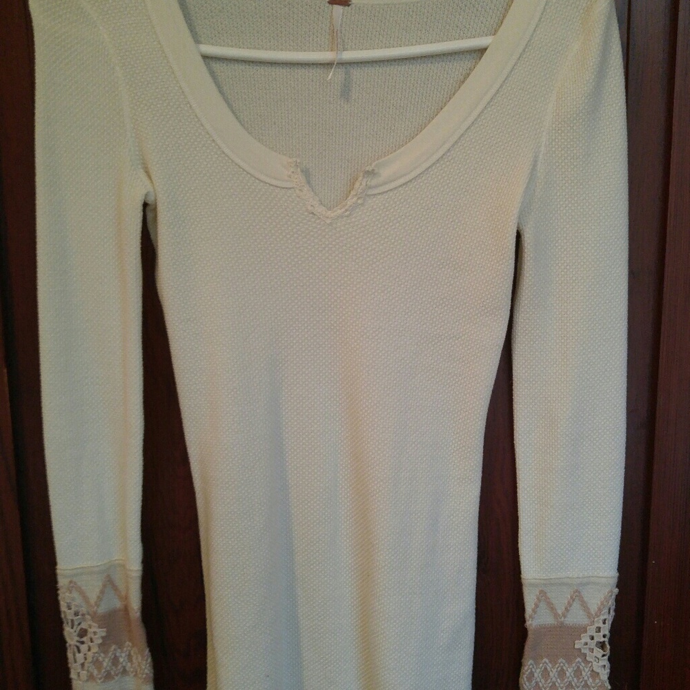 Free People thermal shirt