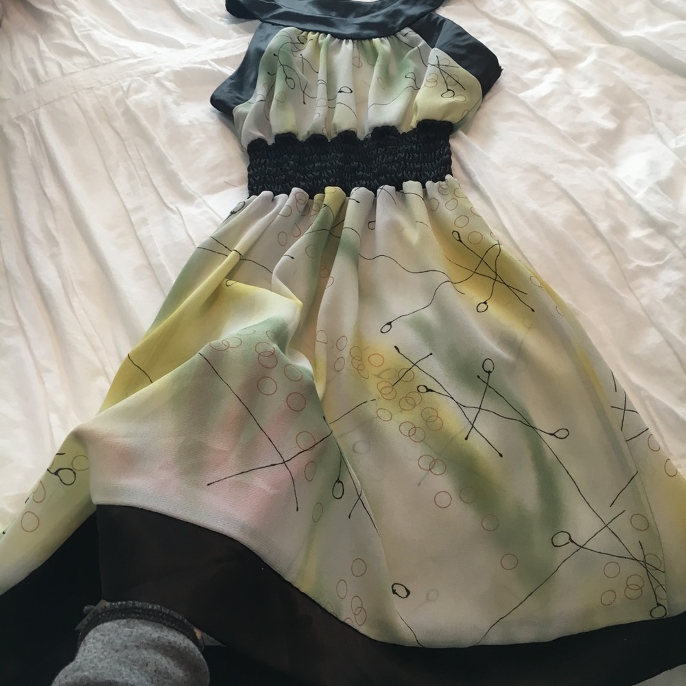 Sheer Top- great with black leggings