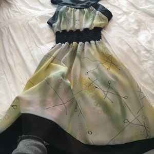 Sheer Top- great with black leggings