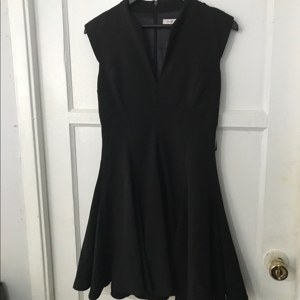 Black cocktail dress