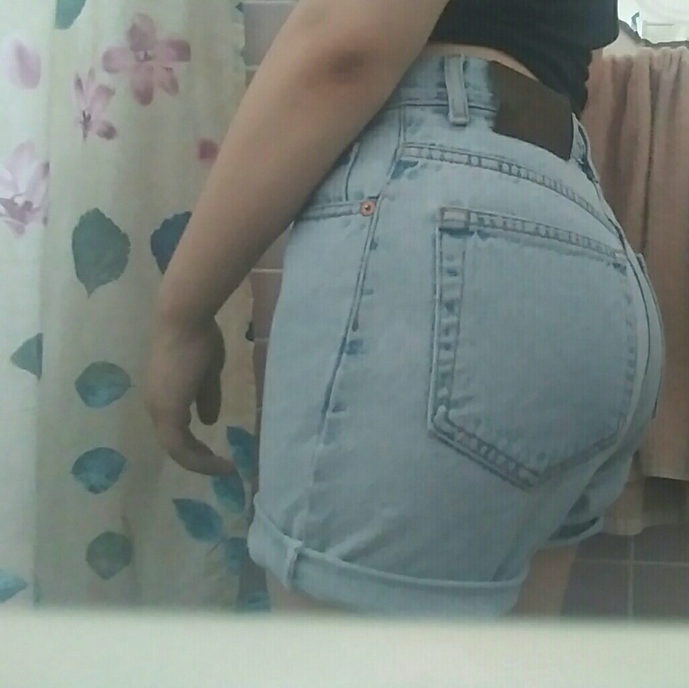 Vintage Calvin Klein high waist shorts