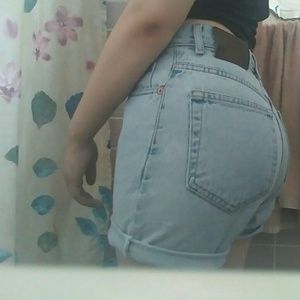 Vintage Calvin Klein high waist shorts