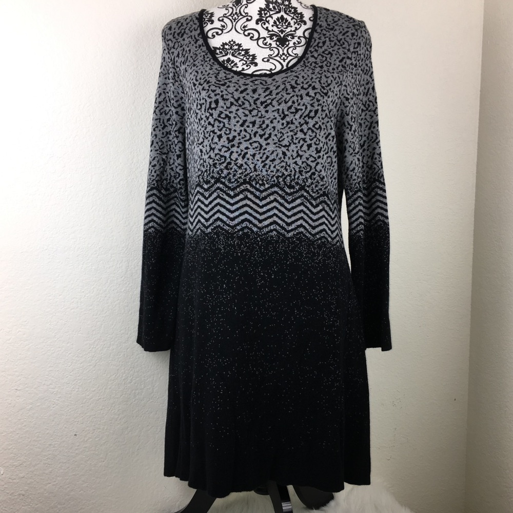 Colorblock Sweater Dress