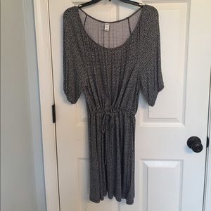 Black and White Dress