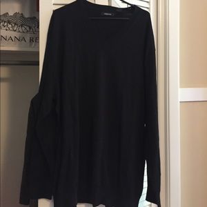 Brand new black cashmere blend sweater