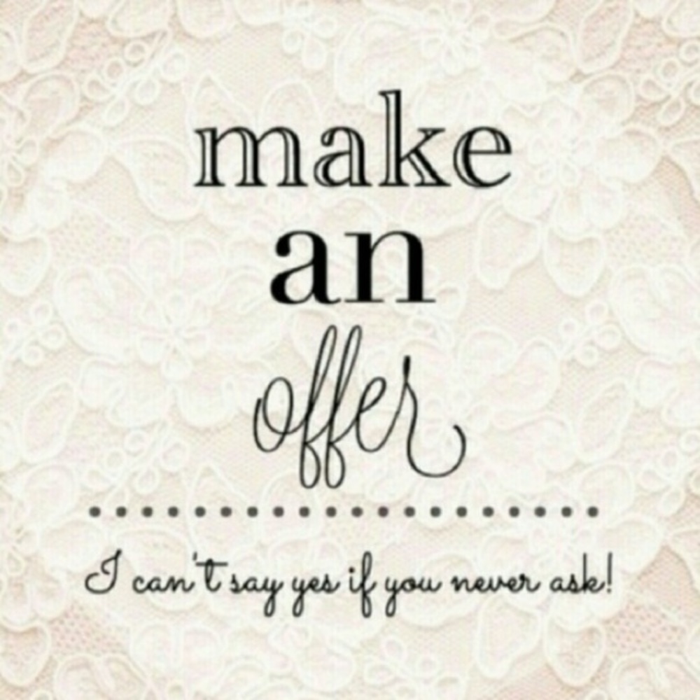Don't Like The Price...Make Me an Offer!