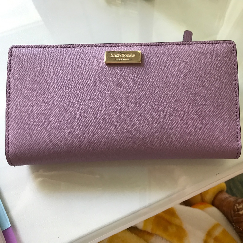 Kate spade purple magenta wallet