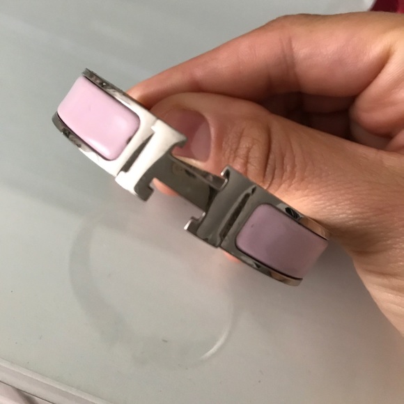 Hermes signature bracelet in purple - Picture 2 of 3