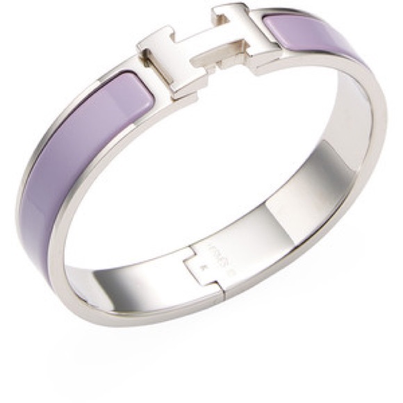 Hermes signature bracelet in purple - Picture 3 of 3