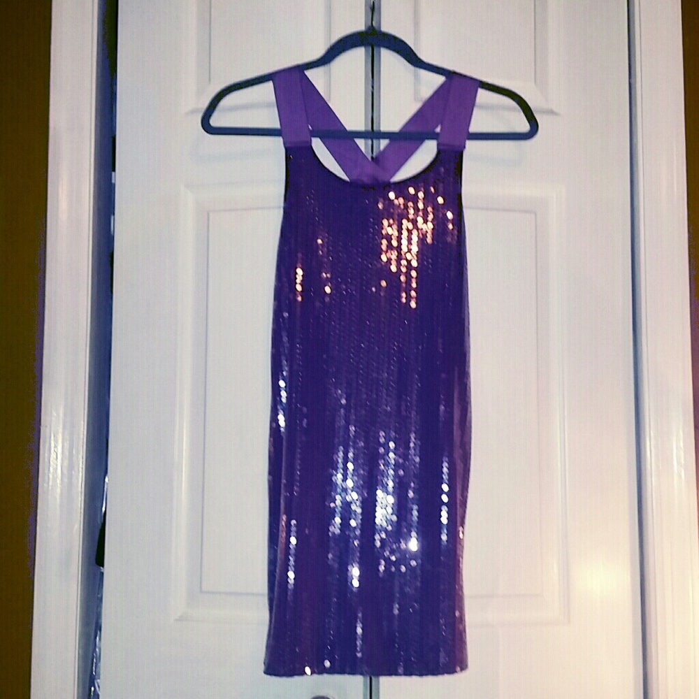 Sequence Body Tank Dress