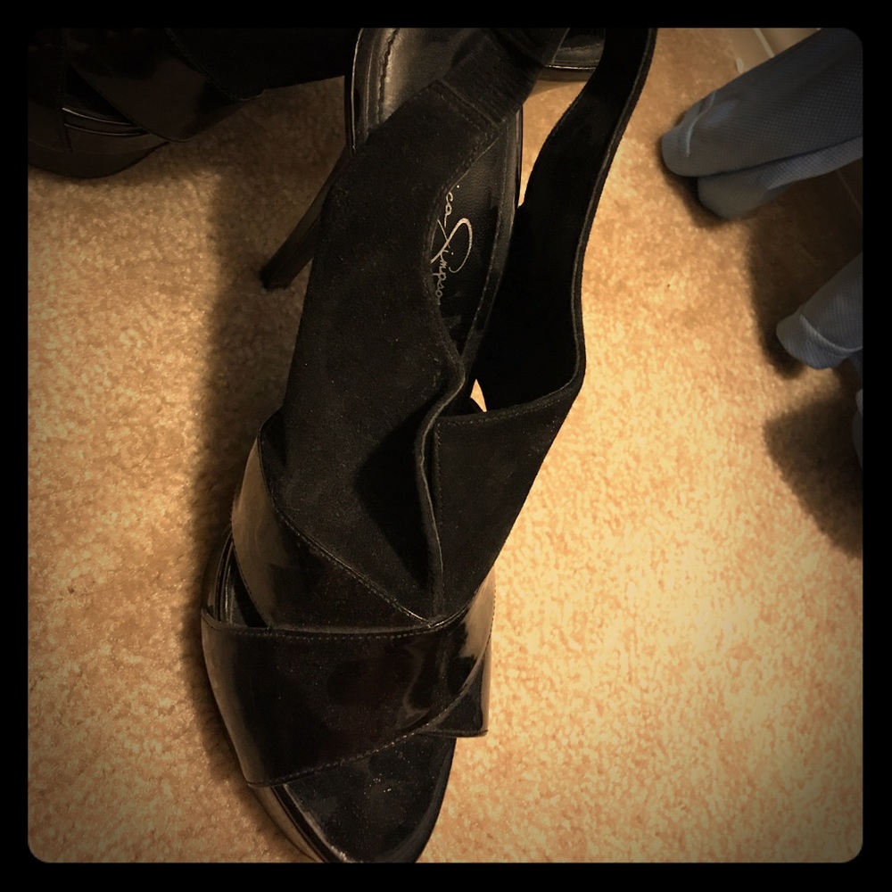 Black heels