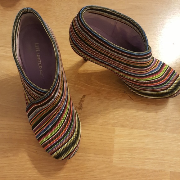 United Nude Shoes - United Nude striped booties United Nude Shoes - United Nude striped booties