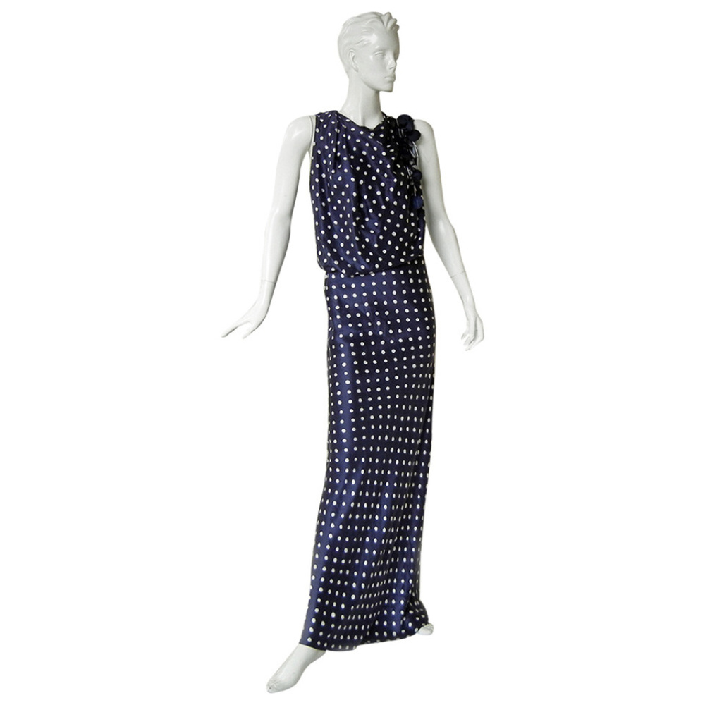 Lanvin Polka Dot Dress