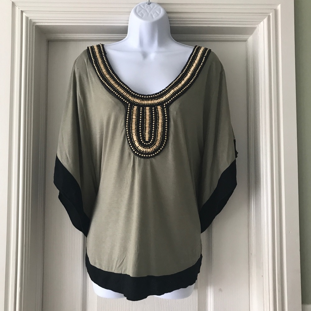 Poncho style shirt