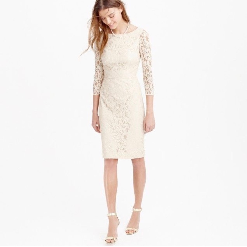J.Crew Weddings & Parties Natalia Lace Dress