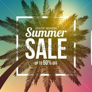 End of summer sale!
