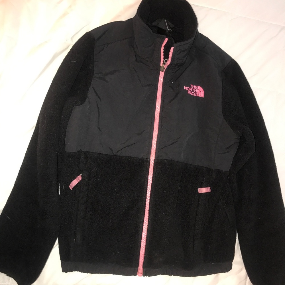 Child's Black & Pink Northface