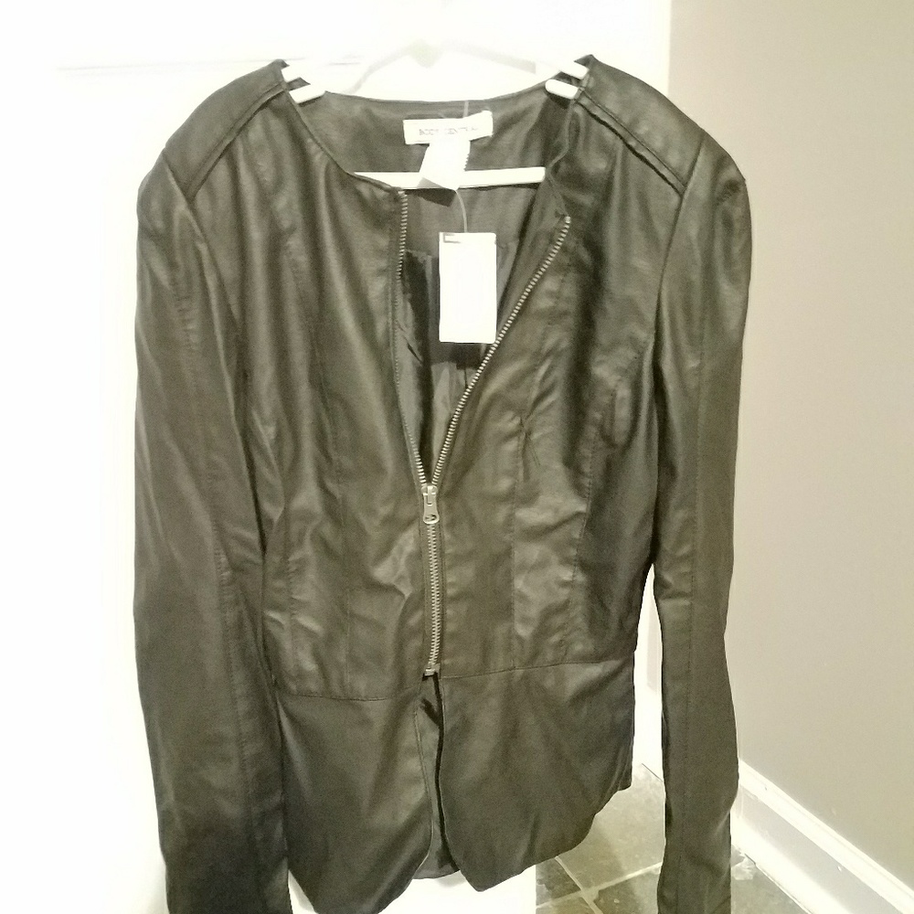 Black zip up jacket