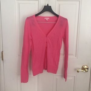 Lilly Pulitzer button up sweater