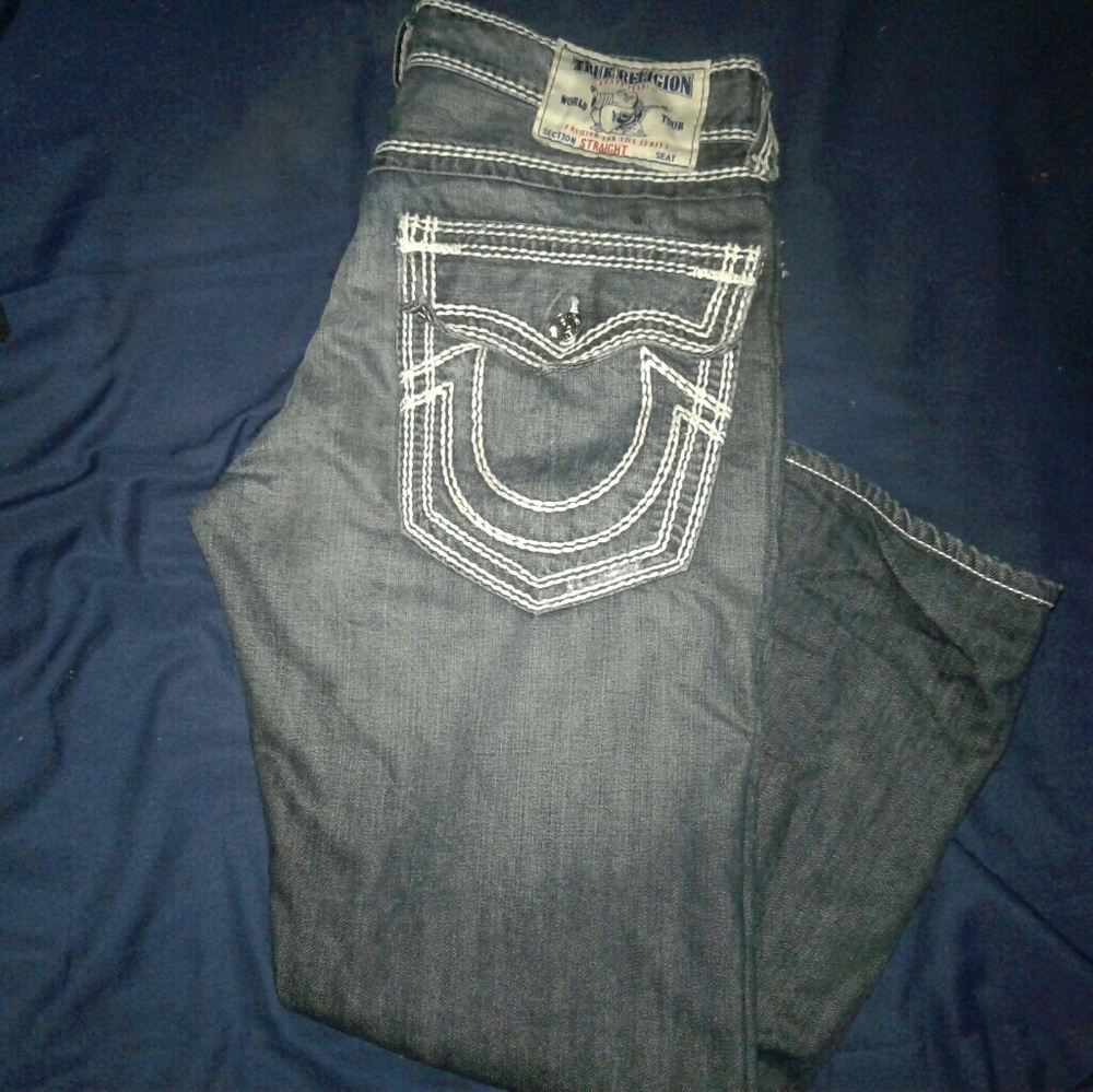 💯THICK STITCH💯 Authentic True Religion jeans