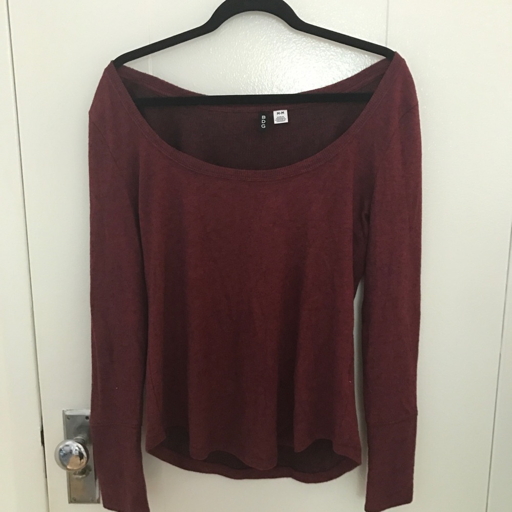 BDG off the shoulder sweater