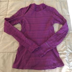Lululemon running workout long sleeve shirt 6
