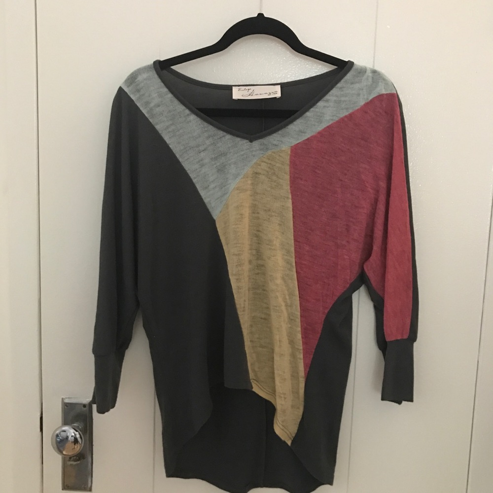 Vintage Havana hi lo sweater