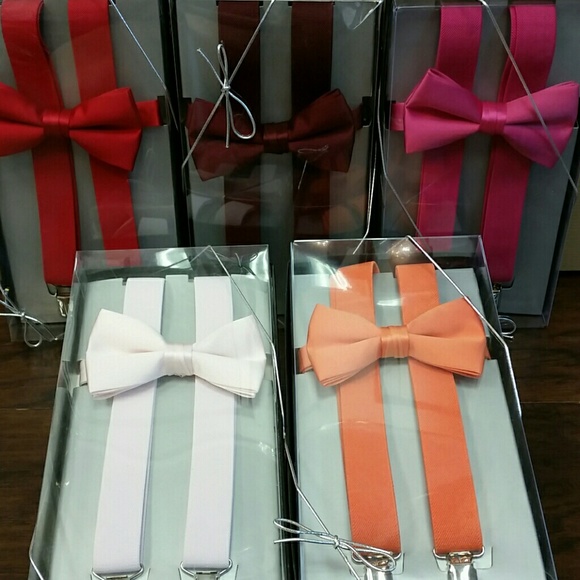 ✨Bowtie and Suspenders Set✨ - Picture 2 of 6