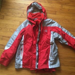 North Face 3-in-1 winter jacket youth L