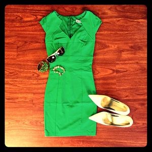 Gorgeous green mini dress