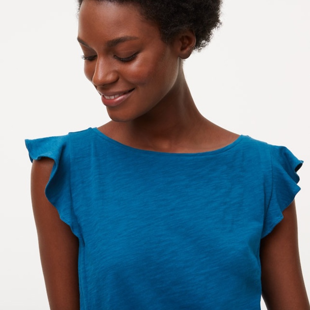 NWOT Loft Vintage Soft Flutter Tee - Size S