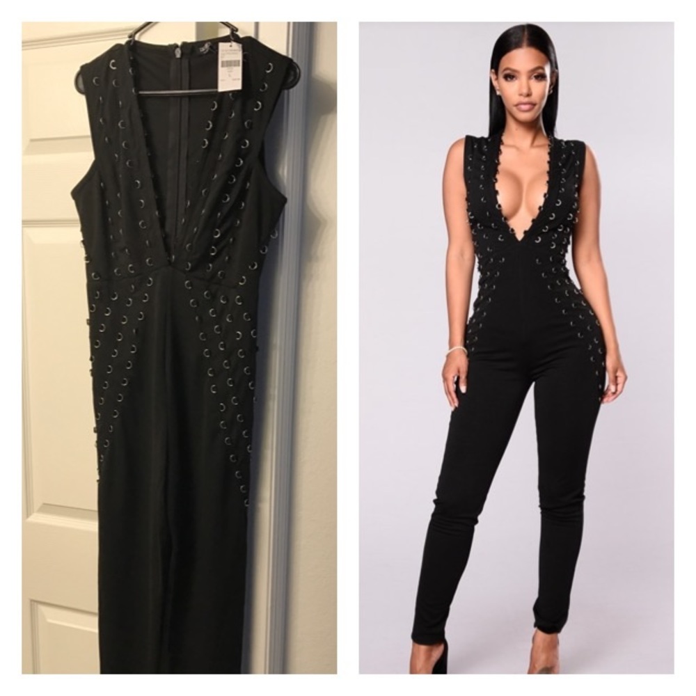 Black jumpsuit