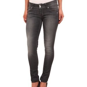 Hudson Skinny Ankle Jeans in Grey, sz26