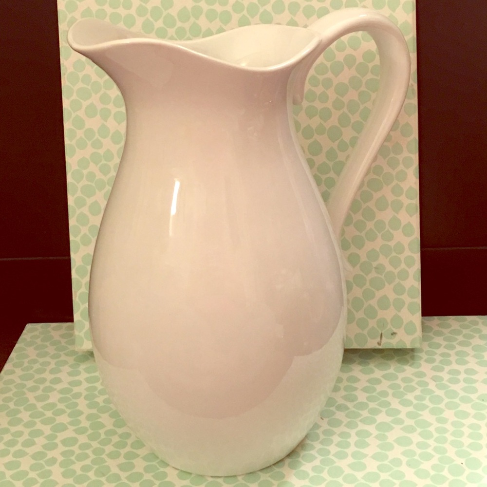 Threshold Porcelain Pitcher.