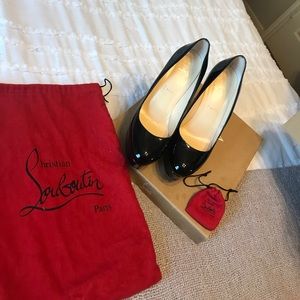 Bianca 120 patent calf louboutin