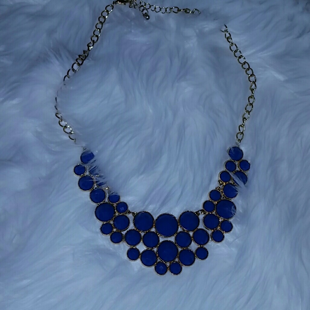 Cobalt blue necklace