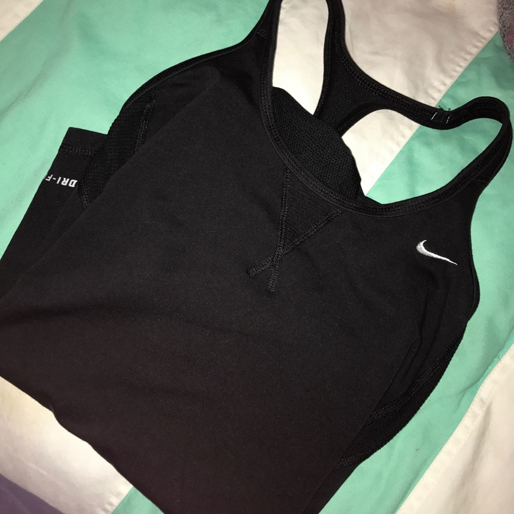 Black Nike Athletic Top