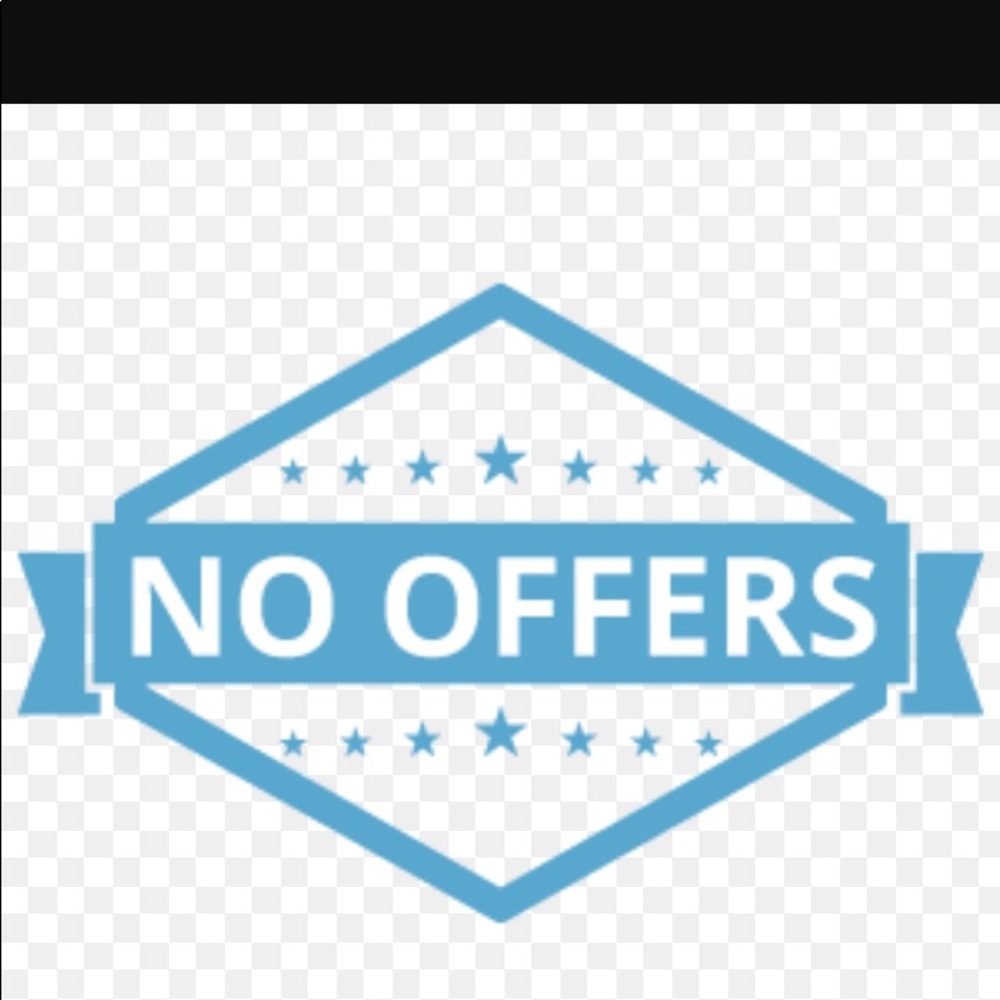 No Offers Accepted