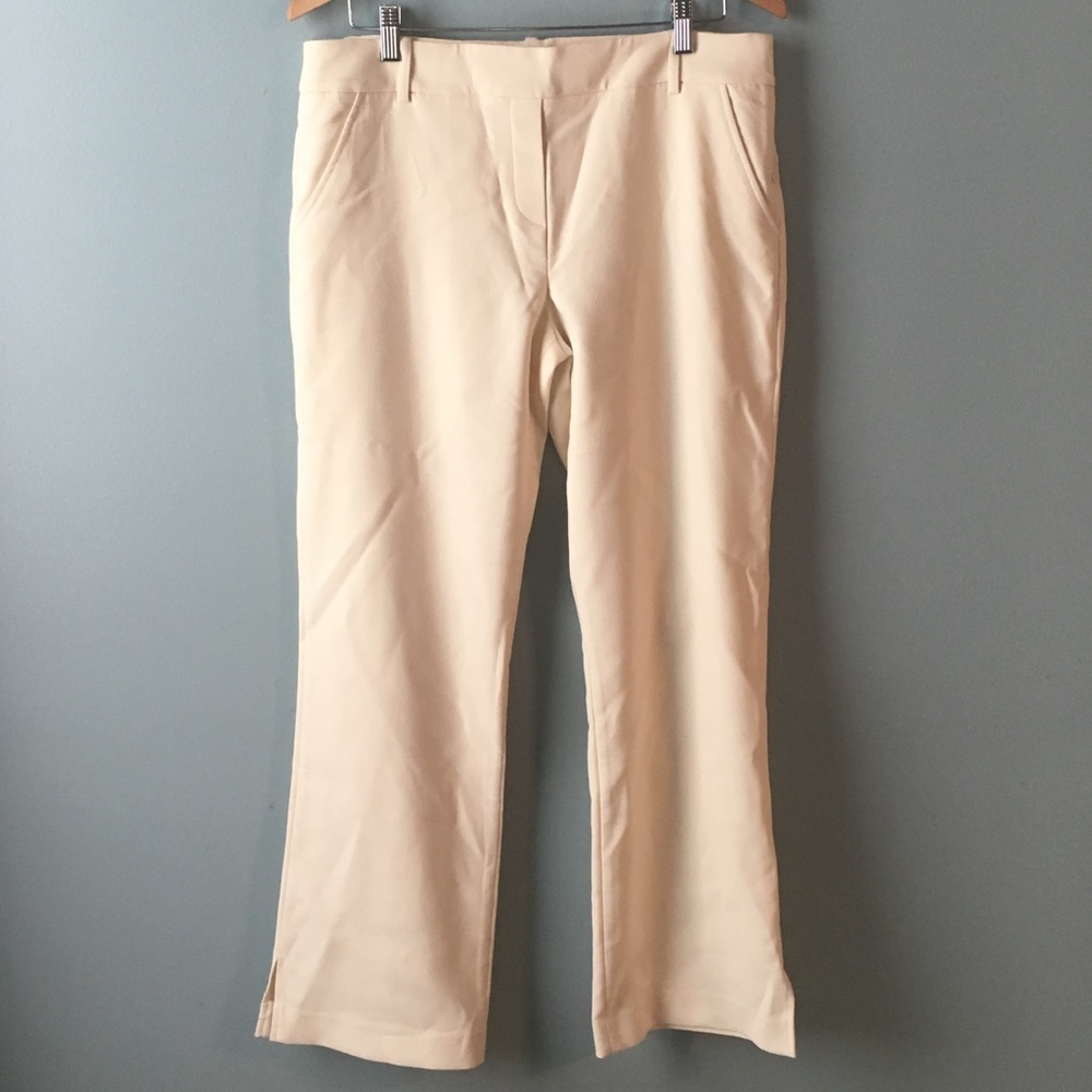 KENAR Winter White Dress Pants