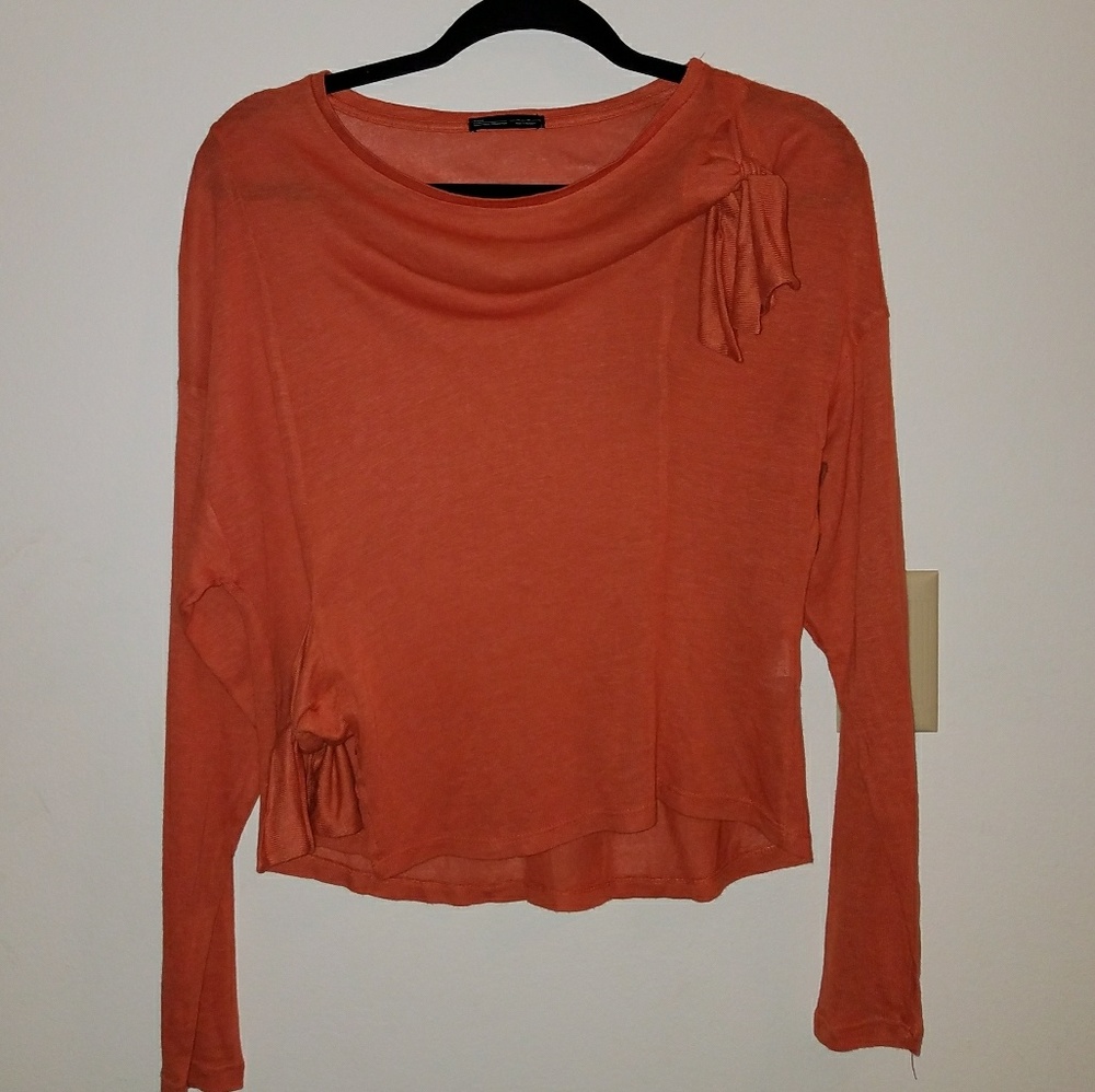 Zara Orange Shirt