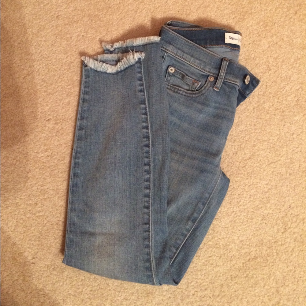 Gap true skinny ankle jeans