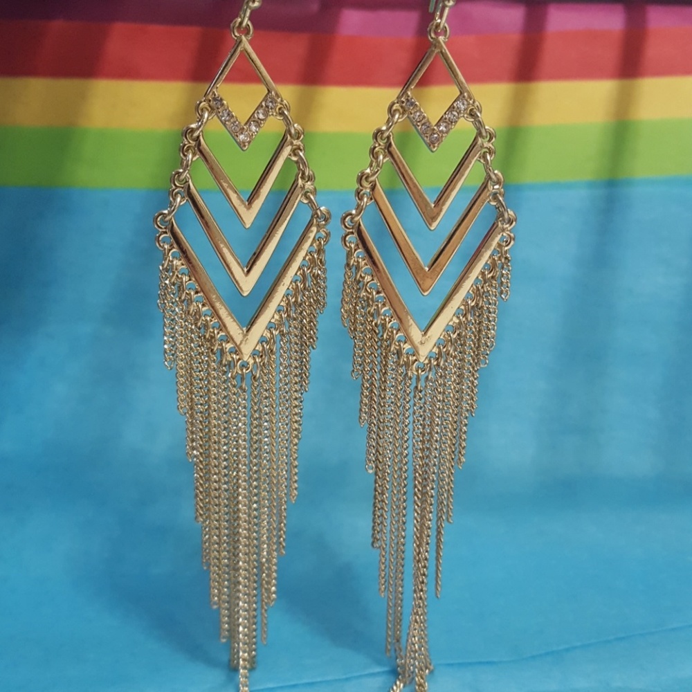 Marked⬇️-NWOT golden earrings