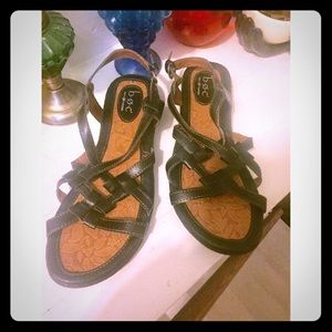 NWOT Black B.O.C. Sandals