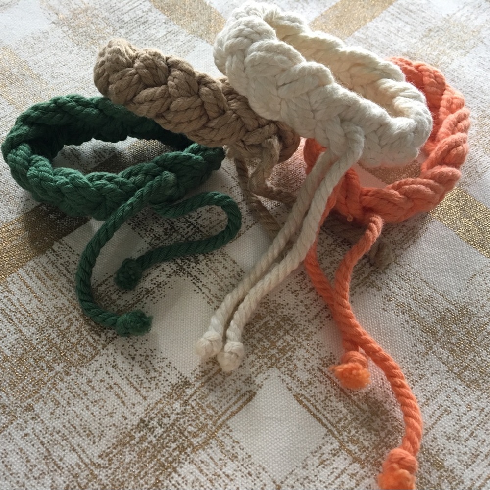 Rope bracelets